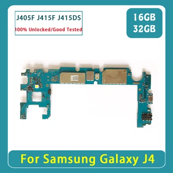 

16GB 32GB Unlocked Logic Board Main Board Motherboard For Samsung Galaxy J4 J405F J415F J415DS Motherboard With Full Chips