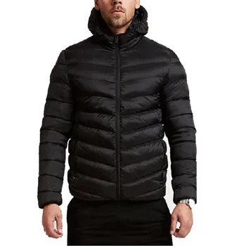 

Hot Sale 2019 Fashion Men Winter Warm Windproof Casual Hooded Coats Thick Lining Plus Cotton Black Outerwear Plus Size Male