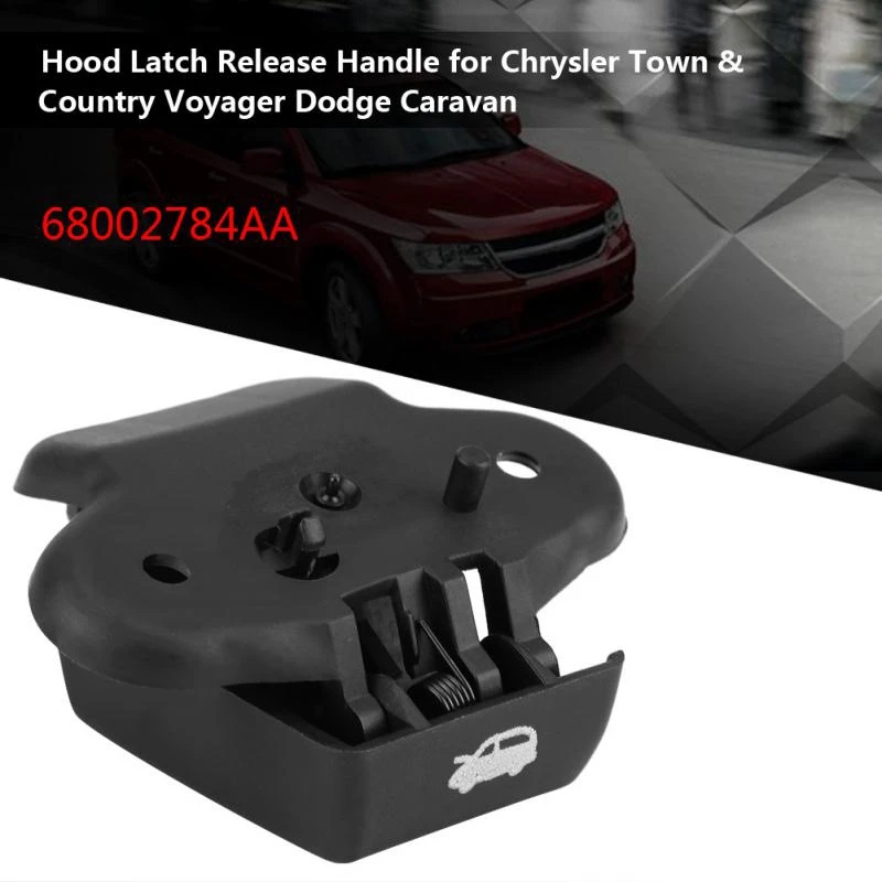 68002784AA ручка защелки капота для Chrysler Town страна Voyager для Dodge Caravan автомобильные аксессуары