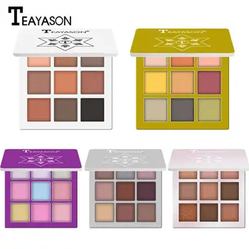 

Glitter Shinny Matte Eye Shadow Palette Earth Color Pearlescent Eyeshadow Diamond Glitter Waterproof Long Lasting Eyeshadow