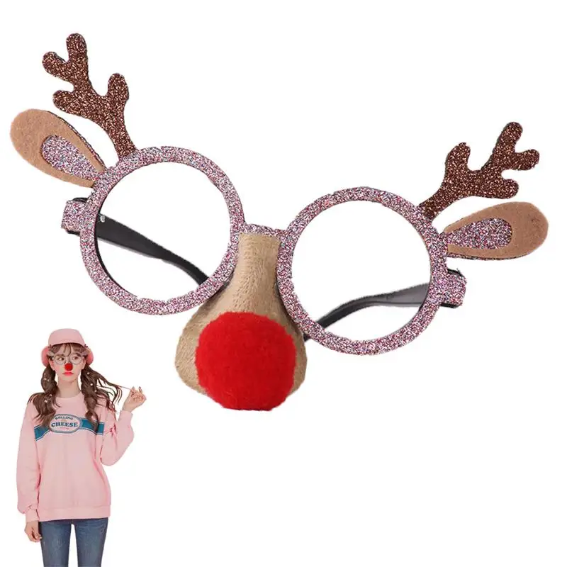 reindeer eye glasses
