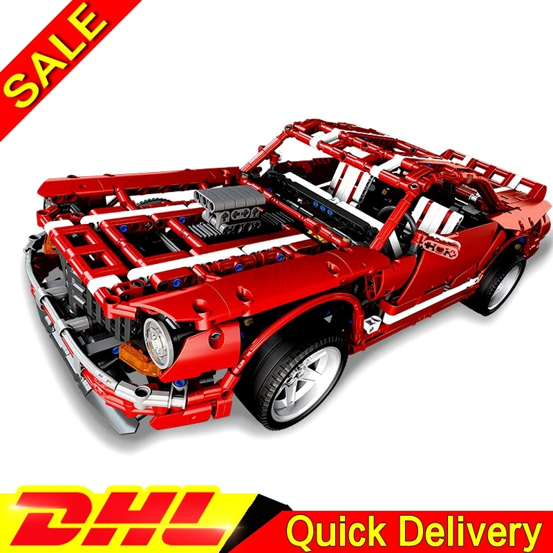 

XingBao 07001 Block Creative Kits Muscle Car children Educational Building Blocks Bricks leleings Toys Model Children Christmas