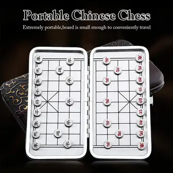 

Chinese Chess Magnetic Travel Game Chess Set Folding Classic Chess Set Portable Chess Chinese