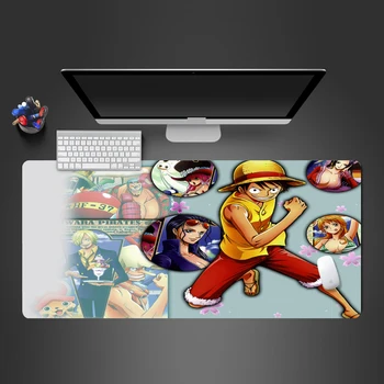 

Anime Corsair Mousepad High Quality Rubber XL Mouse Pad Locking Edge Large Mouse Mat PC Computer Laptop keyboard Pad Gifts