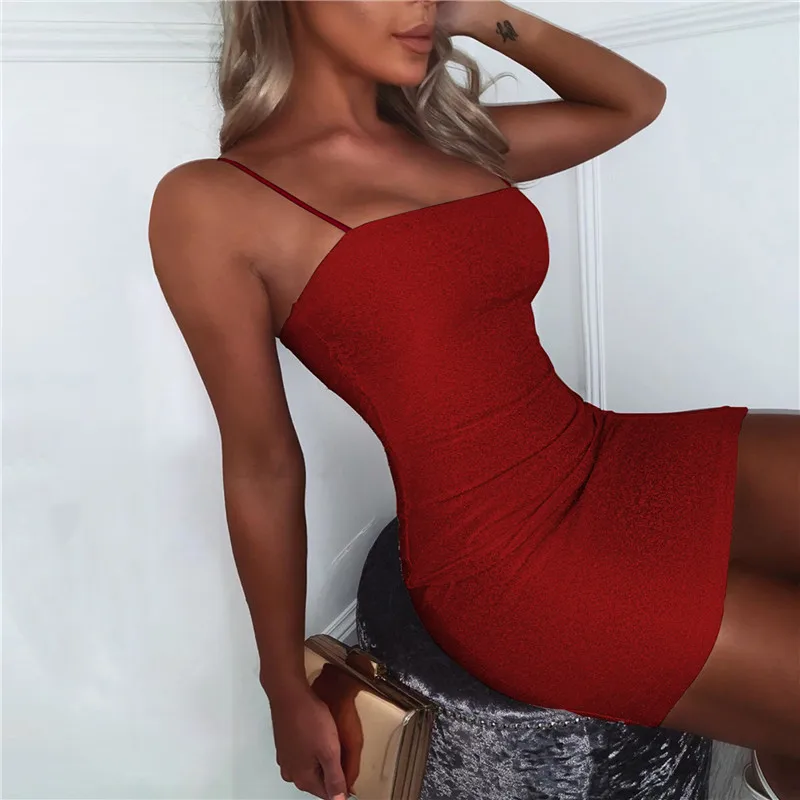Solid color mini dress with hips and suspender dress (16)