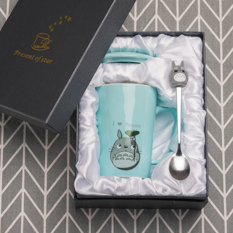 OUSSIRRO милые Креативные керамические кружки Totoro чашка для чая молочная кофейная