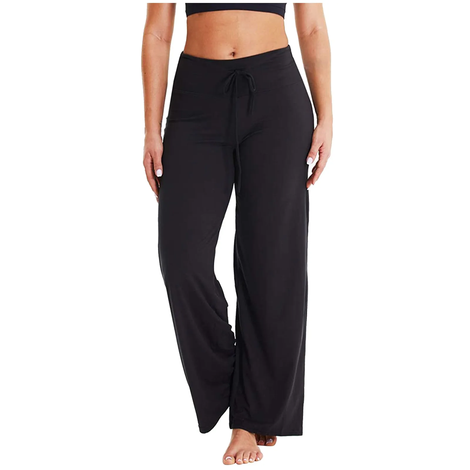 Women's Loose Yoga Pants Soft Ankle 