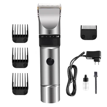 

Professional Hair Clipper Waterproof Hair Trimmer Men Grooming kit Ceramic Blade Male Electric Haircut Machine