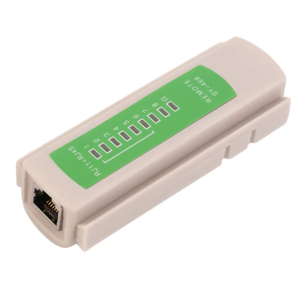 Профессиональный RJ45 RJ11 RJ12 CAT5 UTP сетевой LAN USB кабель тест er детектор дистанционного тестирования Инструменты сетевой инструмент