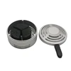 1PC Hookah Charcoal Holder Shisha Aluminum alloy Chicha Cachimbas Water Pipe Metal Heat Management Carbon Holder Accessories 4