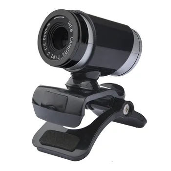 

12MP USB 2.0 HD Web Camera with Microphone Clip-on Base 60FPS Drive-free Webcam for Laptop Computer Video Call Web Cam