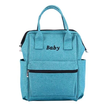

Fashion Mummy Maternity Nappy Bag Large Capacity Nappy Bag Travel Backpack Nursing Bag for Baby Care Women's Fashion Bag