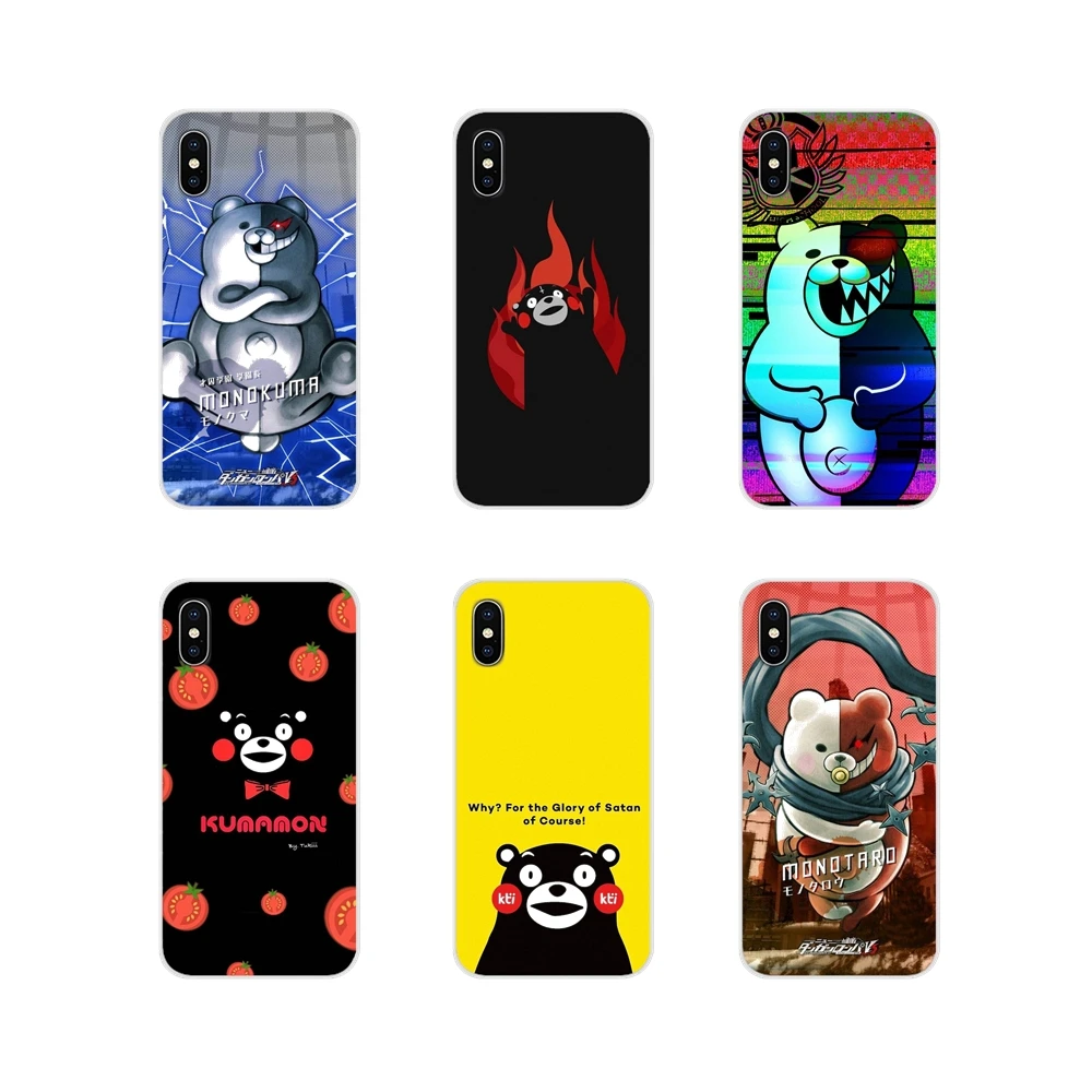 Чехлы из ТПУ для LG G3 G4 Mini G5 G6 G7 Q6 Q7 Q8 Q9 V10 V20 V30 X Power 2 3 K10 K4 K8 2017 чехлы игр Kumamon Danganronpa