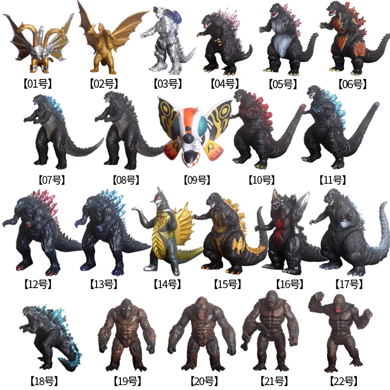 Труба горет Godzila Toho King хидора игрушка из фильма ручной работы мягкая клейкая
