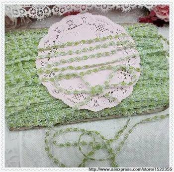 

3/Yard AB Color Silk Weaving Lace DIY Hair Accessories Ornament Accessories Wide about 1.2 Cm