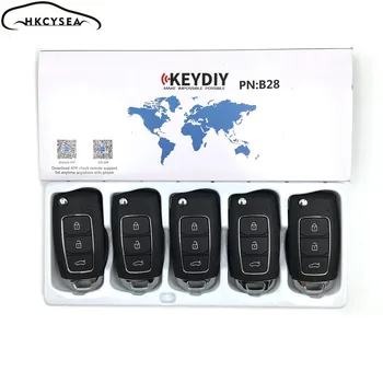 

HKCYSEA 5PCS/LOT Universal KEYDIY B Series 3 Button Remote Key Control B28 for KD900 KD900+ URG200 KD-X2 Key Programmer