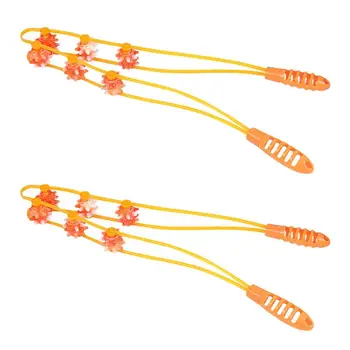 

2pcs Roller Massager Exquisite Practical Useful Creative Massager Tool Muscle Roller Waist Massager Body Massager
