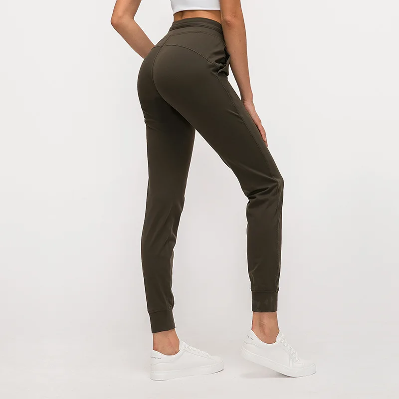 NWT/ночное белье с завязкой на талии Штаны Фитнес Для женщин впитывает пот и двумя