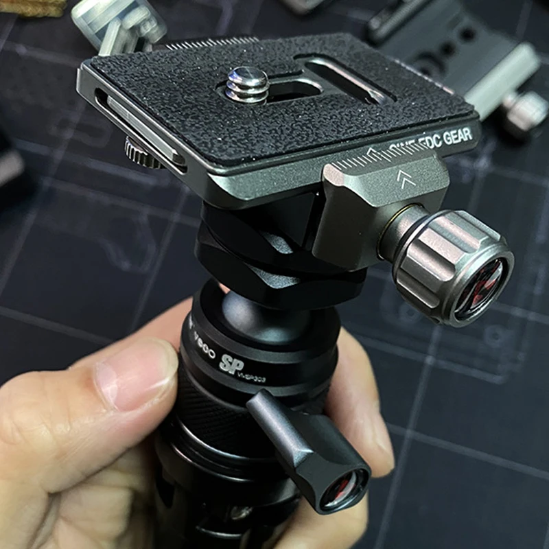 

Quick Release plate Clamp DSLR Camera Support Holder Bracket for Arca swiss Tripod Ball Head Mount Adapter Cold Shoe Plate PTZ