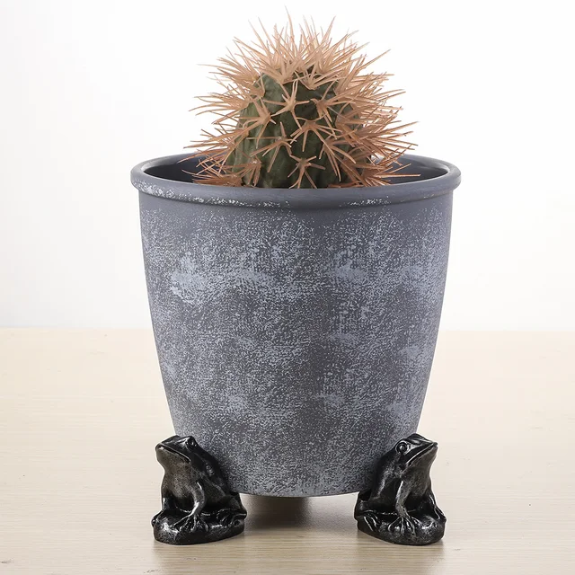 3 db Kerti Dekoráció Állati Kültéri Gyanta Növényi Láb Állvány Bonsai Virág Edénytámogató Szobrászat - Image 3