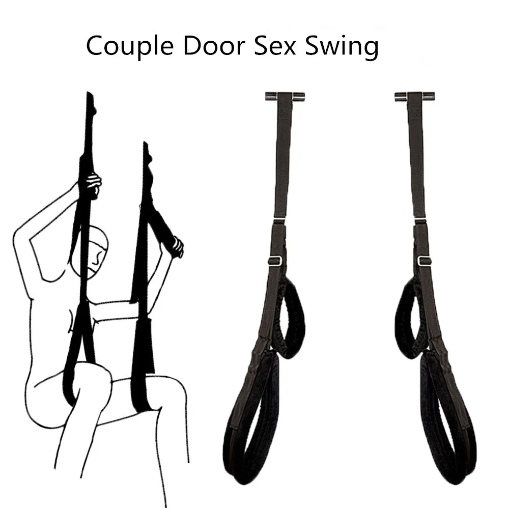 Fetish bdsm Door Bondage Sex Swing for Couple Sex Game Door Swing Chair Hanging Furniture Erotic Toys