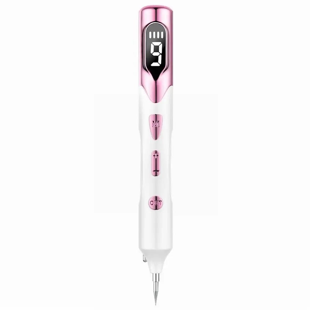 Laser de Remoção de Toupeira Remoção de Toupeira Cuidados com a Pele Removedor de Mancha Caneta Plasma Tatuagem Verruga Freckle Facial Remoção Tag Elétrica Escuro Pen 19 High Quality Beleza e saúde