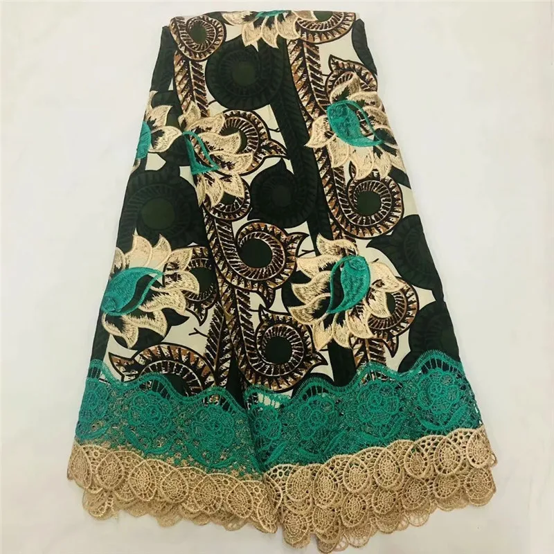

High-End Lace Fabric 2020 Wax Cord Lace Fabric African Lace Fabric New Wax Cord Lace For Women Wedding Party Dress XM032729