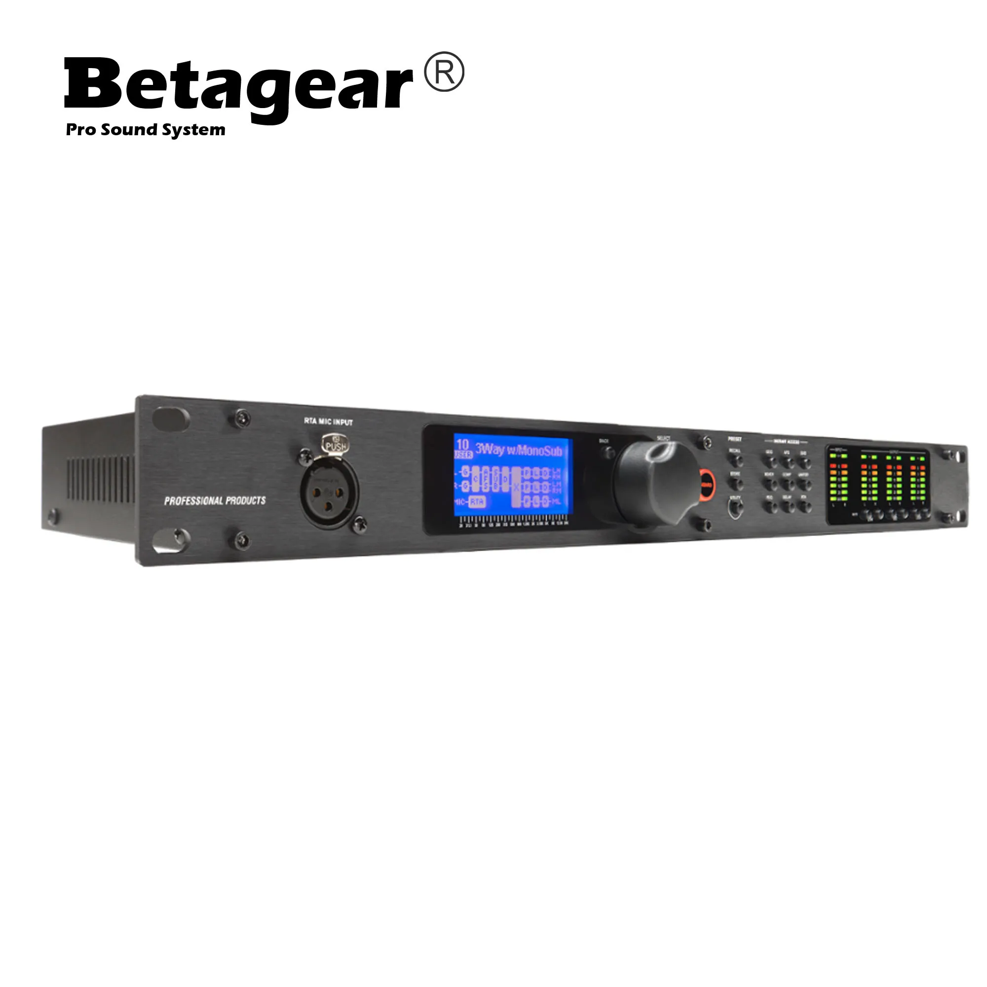 Betagear PA2 /VENU360 Stage Audio Processor Original Software Pro Audio Driver Rack Professional Processor 2/3 In 6 Out
