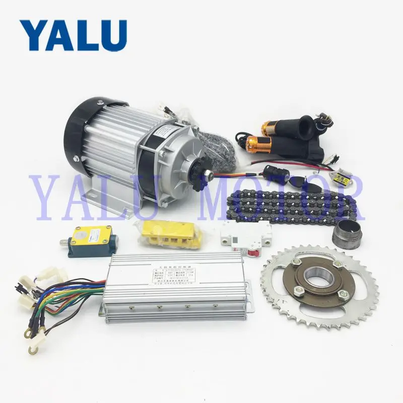 

48V 750W DIY BLDC Electric Trik Trik Kit BM1418ZXF Brushless Motor Electric Bike Kit Tricycle Rickshaw Brushless DC Motor Kit