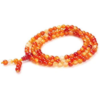 

Light-up natural red agate 108 Buddha beads original 108 Bracelets
