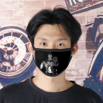 

New RE Fullmetal Alchemist 3D Mask Men/women Fashion 3D Print High Quality Washable Mask Harajuku RE Fullmetal Alchemist Mask