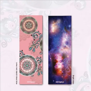 

183*80cm*6mm Yoga mat female outdoor portable fitness mat beginners Tuo pad men's sports fitness natural rubber mat