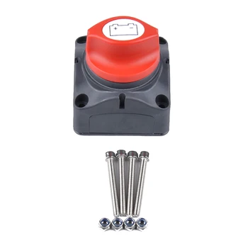 

Car Auto RV Marine Boat Battery Selector Isolator Disconnect Rotary Switch Cut Flashing Light Fog Lamp