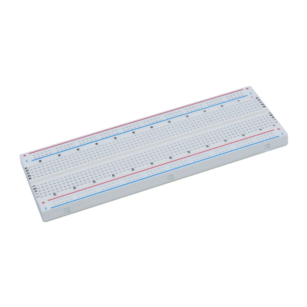 NEW MB-102 MB102 Breadboard 400 830 Point Solderless PCB Bread Board Test Develop DIY for arduino laboratory SYB-830 image 21