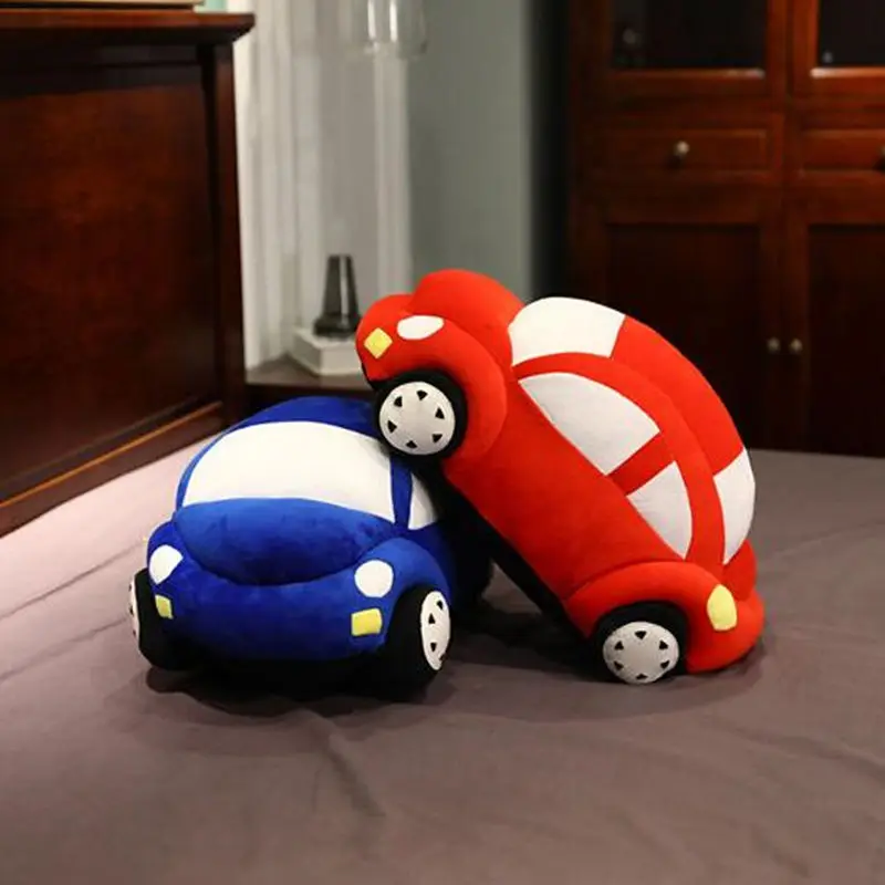 30cm Cartoon Auto Form Plüsch Kissen Plüschtiere Plushie Auto Modell Sofa  Bett Decor Kissen Kinder Spielzeug Weihnachten Geschenk für Kinder