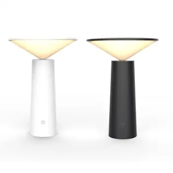 

Touch LED Table Light Rechargeable Desk Lamp Dimmable Three Light Modes Smart Touch Switch Bedside Night Lights