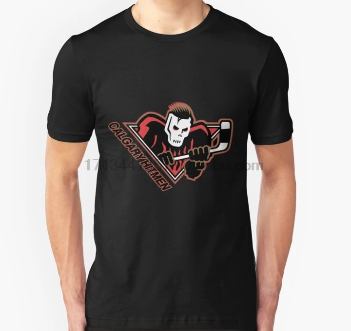 Men t shirt Short sleeve Calgary Hitmen Unisex T Shirt Women t shirt