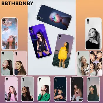 

Ariana Grande cantante For iphone 11 pro coque Design Phone Hoesje for iPhone 11 pro XS MAX 8 7 6 6S Plus X 5 5S SE XR cover