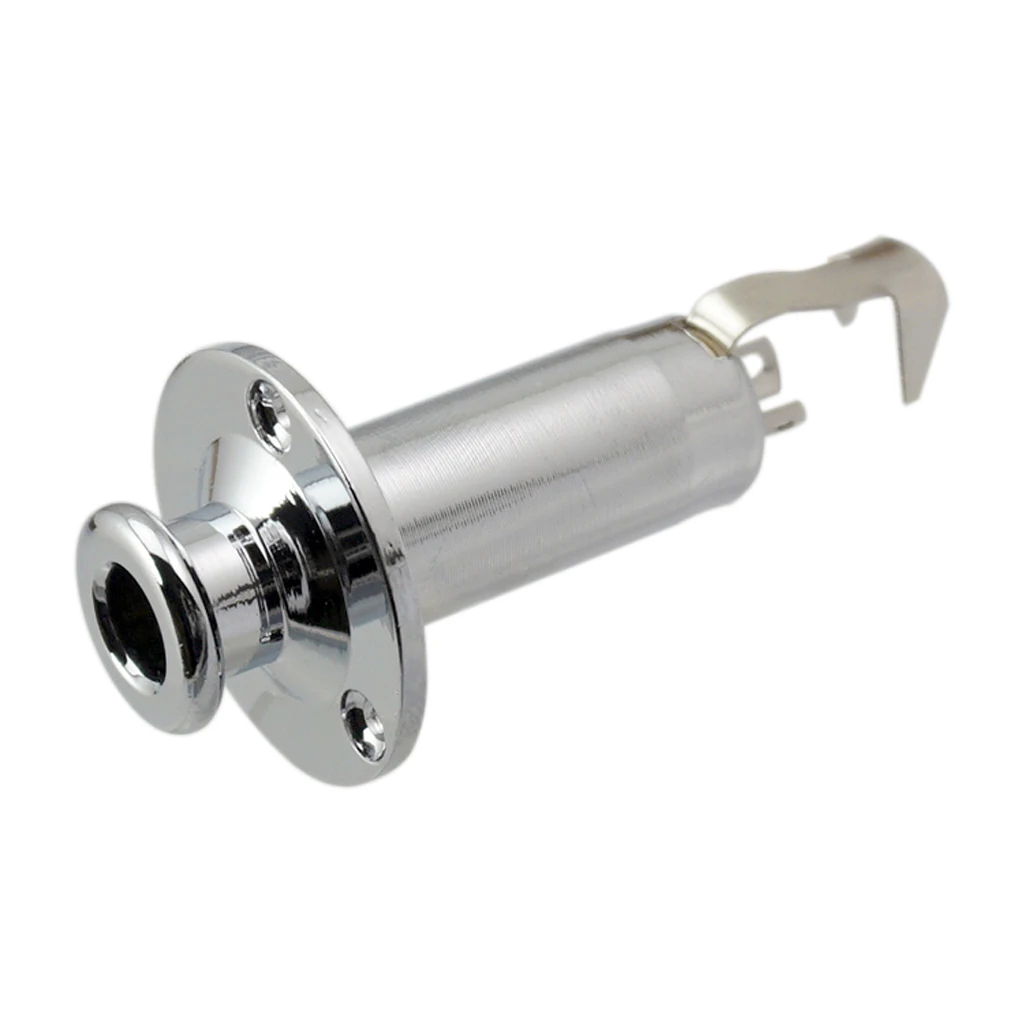 Removable Jack End Pin Output Input Jack Strap Sockets Guitar Tool for Acoustic Electric Guitar 1/4''