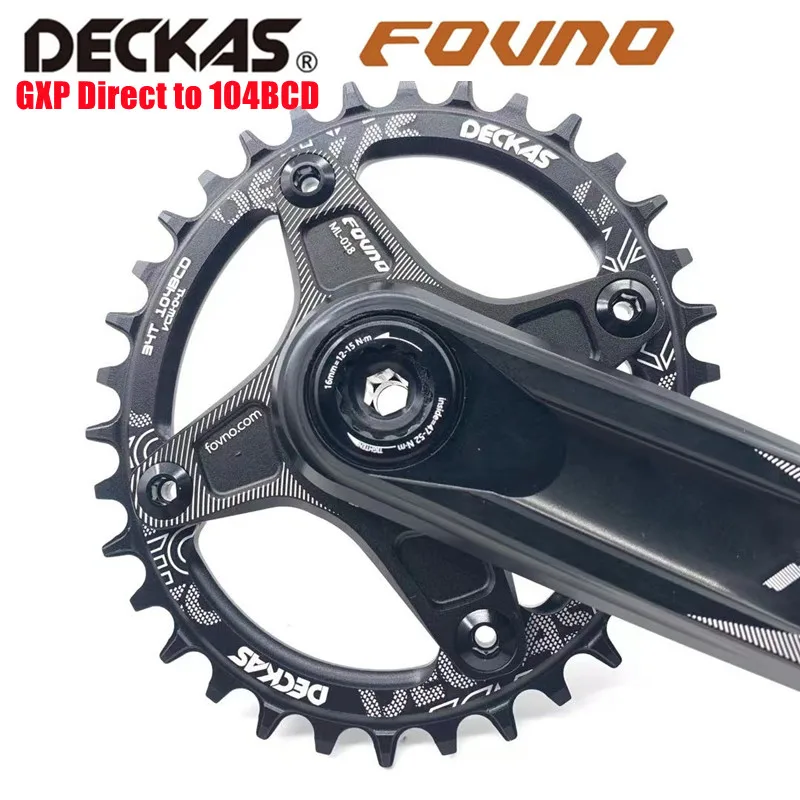 

Deckas Oval Chainring SR Direct Mount to 104BCD 32T 34 36 38T MTB bike chainwheel for sram XX1 Eagle X01 X1 X0 X9 Bicycle Crank