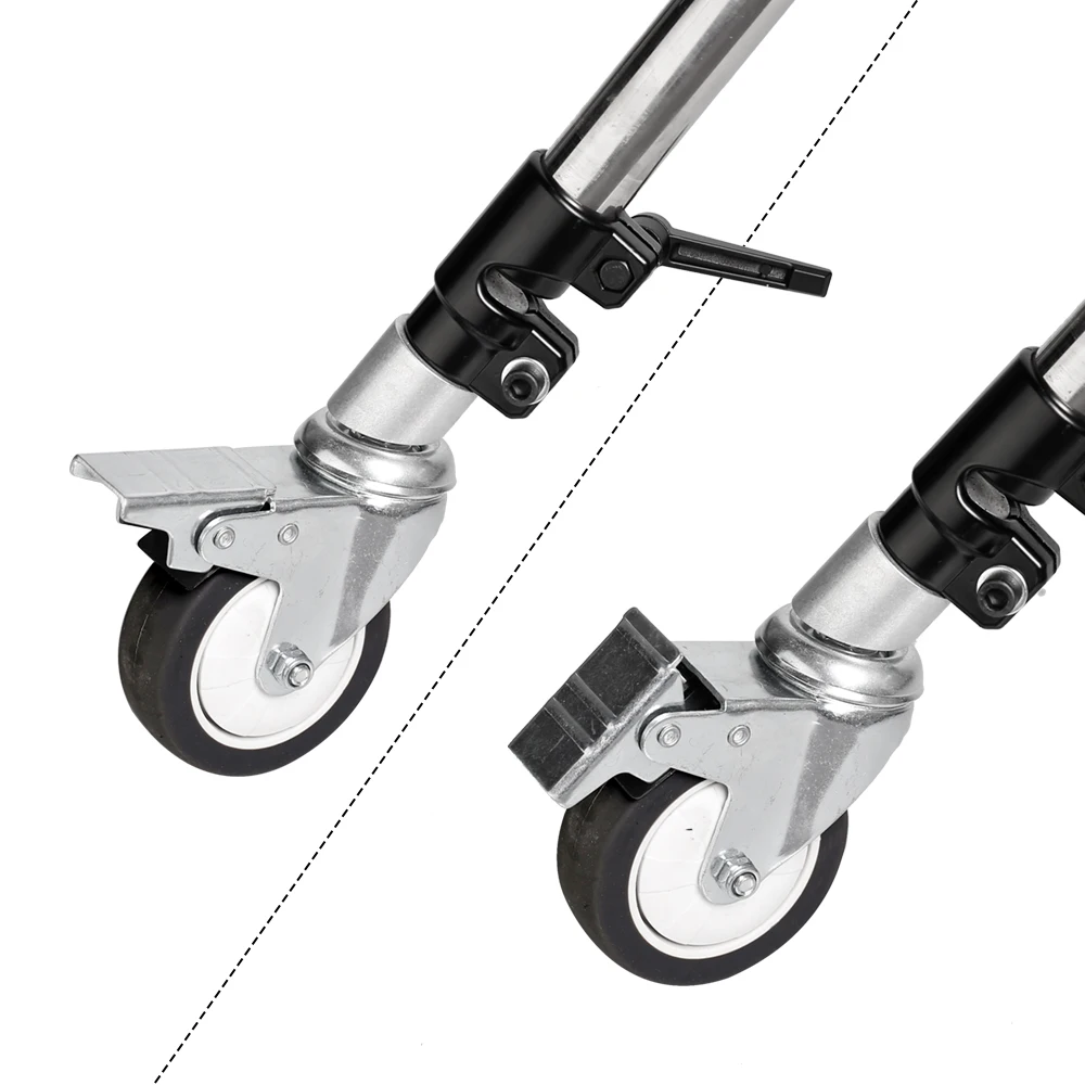 C-suporte Giratório Rodízio Roda Conjunto 25 mm de Diâmetro para Fotografia Século Dobrável Luz Tripé pé Mágico Peças - Image 4
