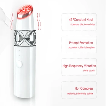 

Beauty Lips Eyes Charging Eye Massager Eye Lip Meter Vibration Importer Household Portable Color Beauty Equipment Beauty Tools
