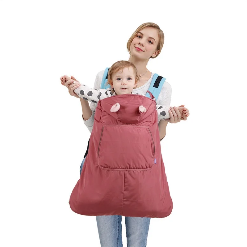 Neue Warme Wrap Sling Baby Carrier Rucksack Decke Träger Mit Kapuze