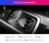 Smell Mini LED Air Freshener Car Perfume Conditioning Alloy Auto Vent Outlet Clip Fresh Fragrance Aromatherapy Atmosphere Light ► Photo 3/6