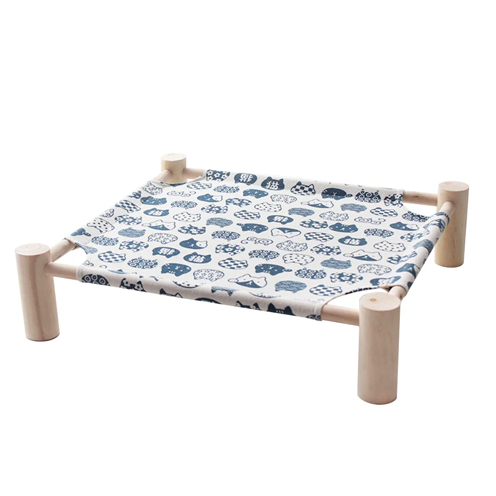 

Detachable Pet Bed Universal Tool Free Sleeping Summer Durable Elevated Dog Cot Easy Install Washable Canvas Home Cat Mat