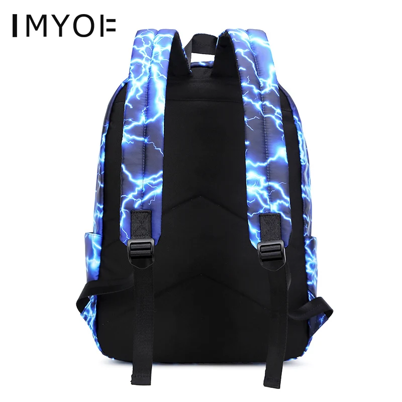 IMYOK школьные сумки 3 шт./компл. для девочек-подростков модная Многофункциональная Сумка водонепроницаемая нейлоновая школьная сумка Детский Школьный Рюкзак