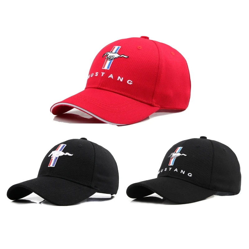 For Ford Car Logo Sports Baseball Cap 3D Embroidery Casual Snapback Hat Hight Quality Fashion Man Racing Motorcycle Sport Hats | Аксессуары