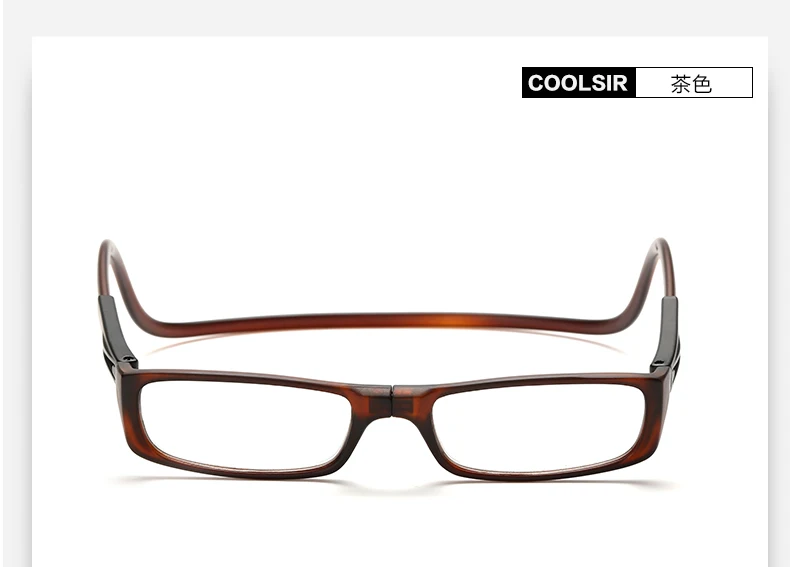 Новые модернизированные Магнитные очки для дальнозоркости с шеей и легко переносить складные очки для дальнозоркости