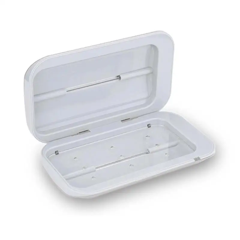 

Double Antibacteria UV Light Disinfection Sterilizer For Manicure Tools USB Charging Sterilizer Cleaner Cosmetic Brush Box
