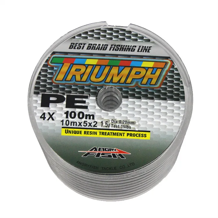 

1000 M lian pan Five-color Fishing Line Fishing Gear 4 Series PE Line Ten M Yi Se Fishing Gear
